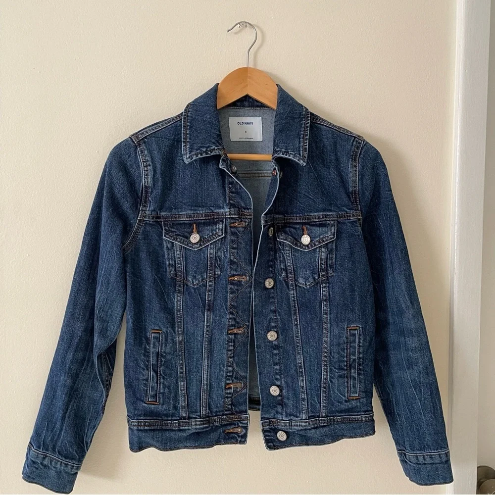 Old Navy Women's Classic Indigo Jean Jacket